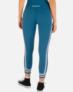 Women Hurley Activewear|Shorts & Bottoms*Side Stripe Legging 7/8"