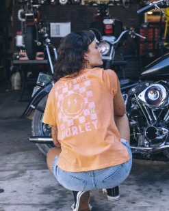 Women Hurley Tops & T-Shirts*Smile Check Classic Tee