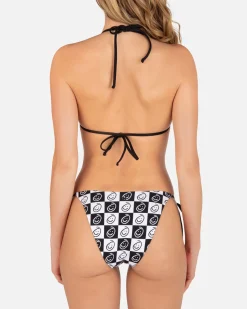 Women Hurley Bikini Tops|Bikinis*Smiley Check Reversible Classic Tri
