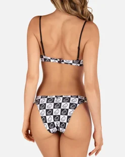 Women Hurley Bikini Bottoms|Bikinis*Smiley Check Reversible Scoop Bottom