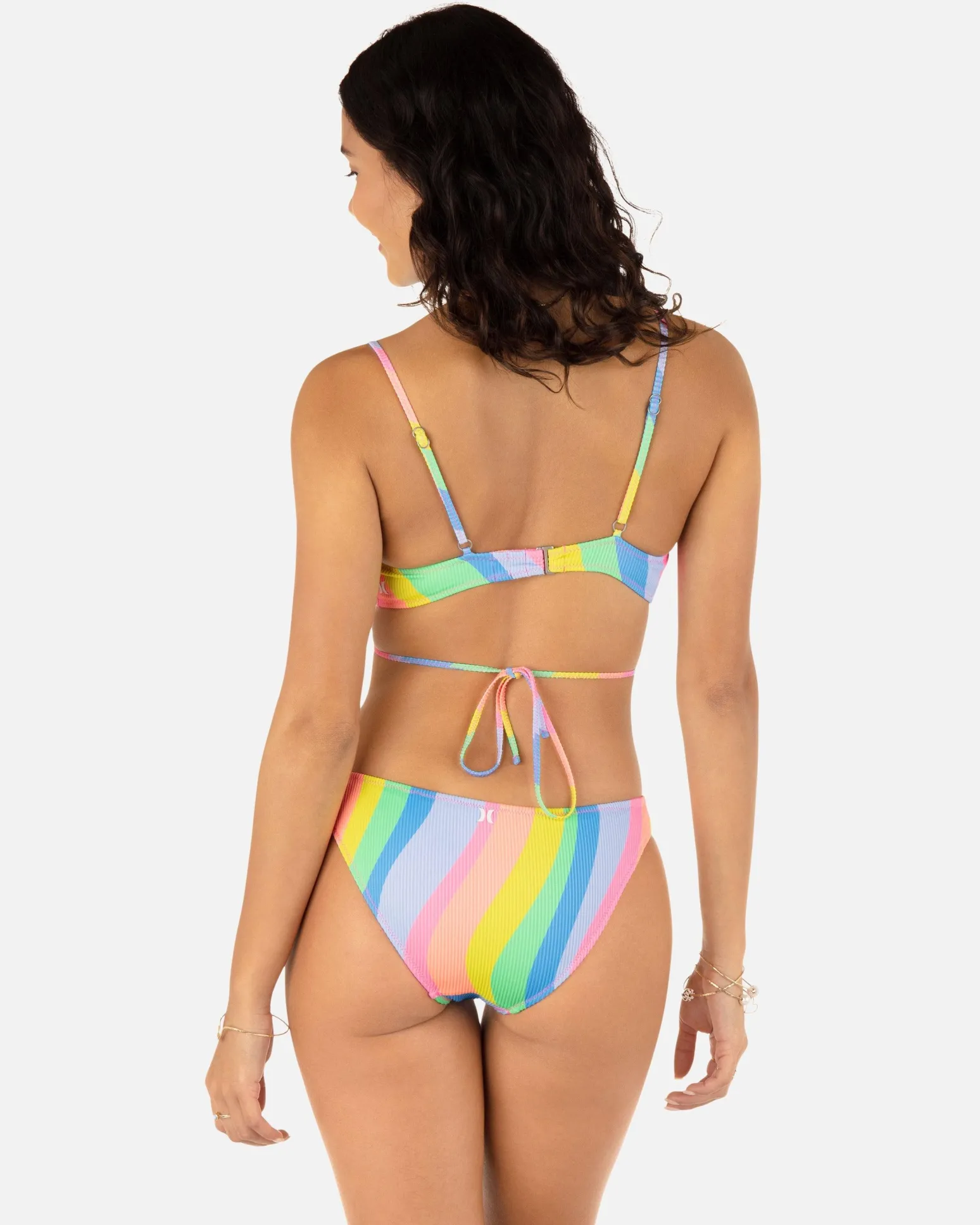 Women Hurley Bikini Bottoms|Bikinis*Soft Waves Moderate Bottom