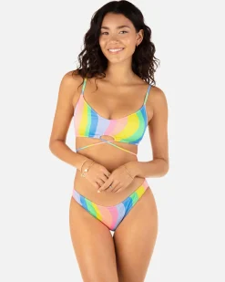 Women Hurley Bikini Bottoms|Bikinis*Soft Waves Moderate Bottom