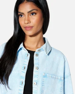 Women Hurley Tops & T-Shirts*Sol Crop Overshirt