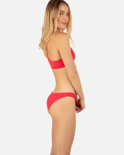 Women Hurley Bikini Bottoms|Bikinis*Solid Moderate Bikini Bottom