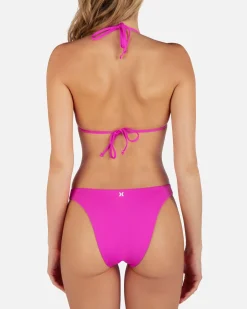 Women Hurley Bikini Tops|Bikinis*Solid Reversible Basic Tri Top