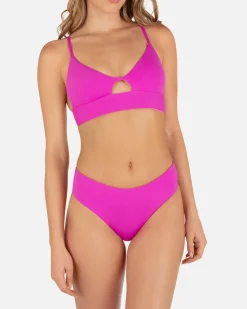 Women Hurley Bikini Tops|Bikinis*Solid Reversible Bralette