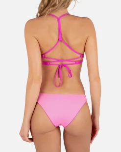 Women Hurley Bikini Bottoms|Bikinis*Solid Reversible Moderate Bottom