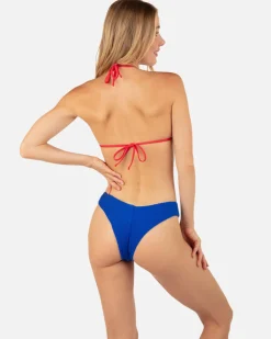 Women Hurley Bikini Tops|Bikinis*Solid Scrunch Classic Tri