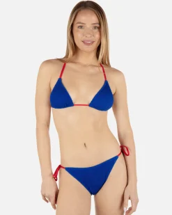 Women Hurley Bikini Bottoms|Bikinis*Solid Scrunch Moderate Tie Side