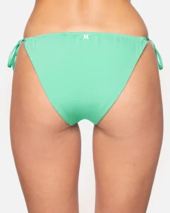 Women Hurley Bikini Bottoms|Bikinis*Solid Slider Tie Side Cheekly Bikini Bottom