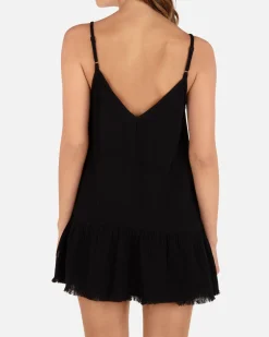 Women Hurley Dresses & Rompers*Solid V Neck Mini Dress