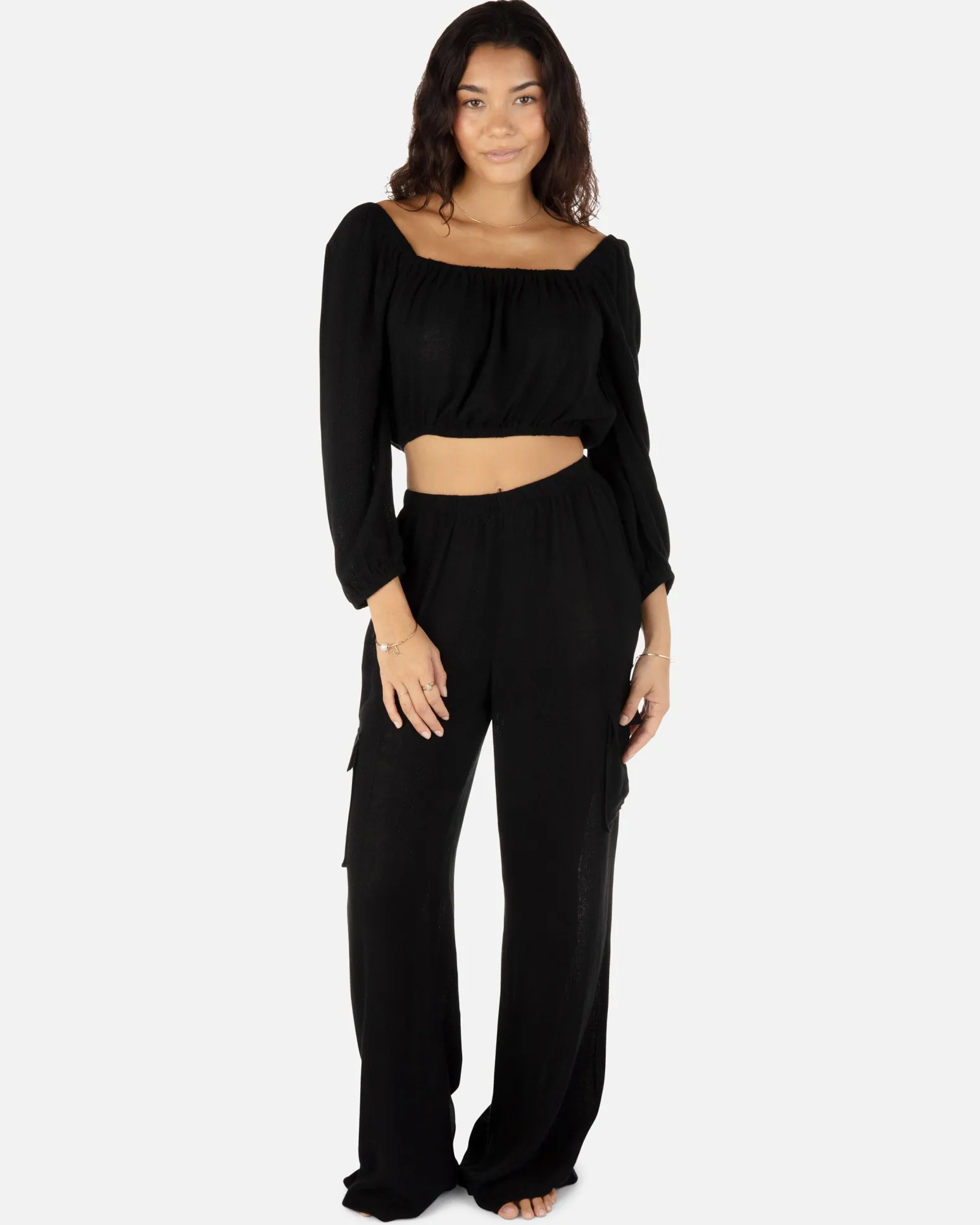 Women Hurley Shorts & Bottoms*Stripe Gauze Cargo Beach Pant