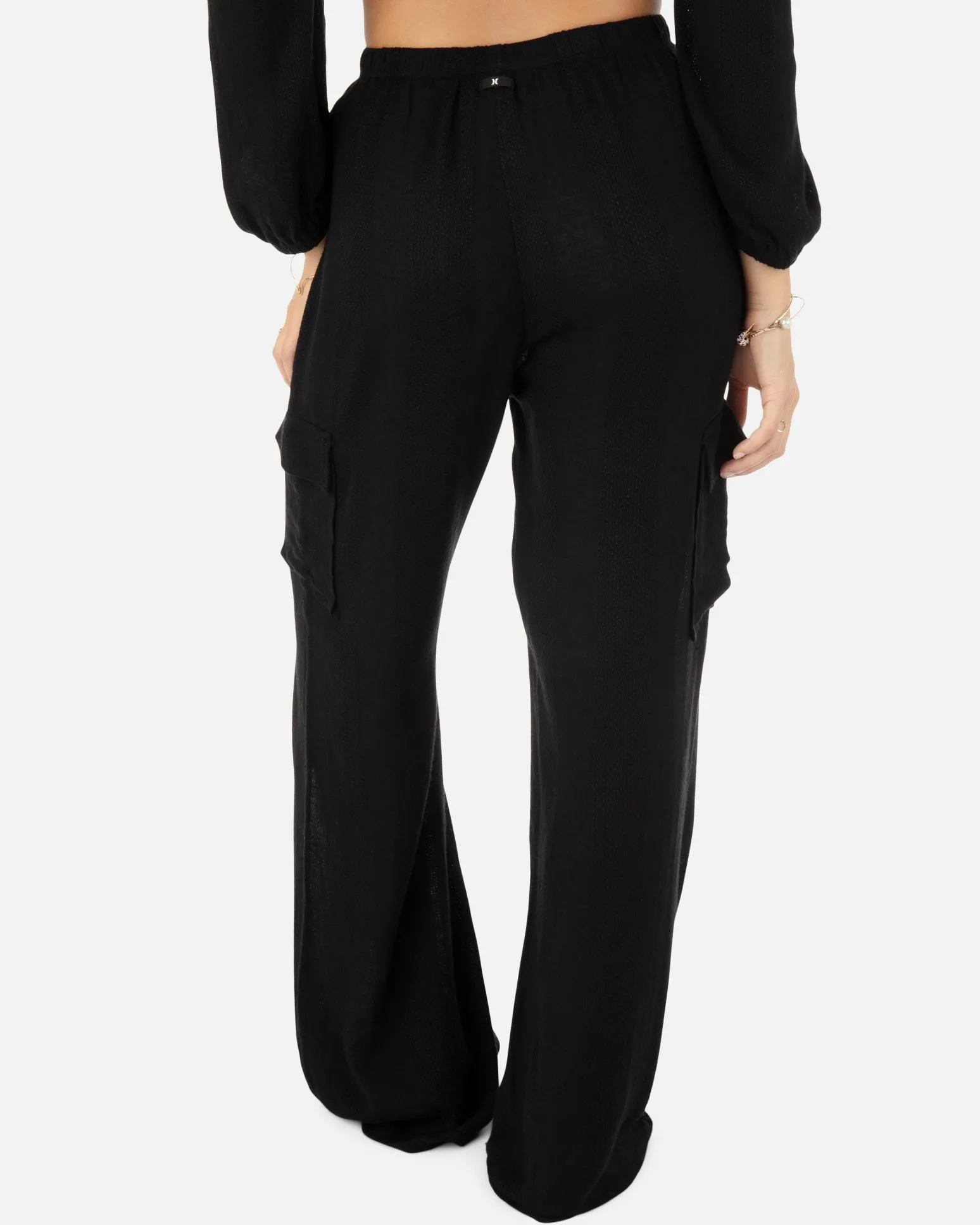 Women Hurley Shorts & Bottoms*Stripe Gauze Cargo Beach Pant