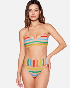 Women Hurley Bikini Bottoms|Bikinis*Sun And Sand Moderate High Waist Bottom