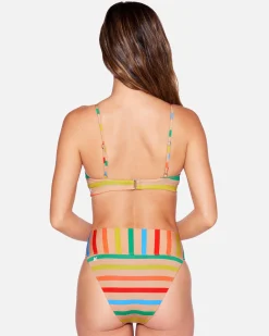 Women Hurley Bikini Bottoms|Bikinis*Sun And Sand Moderate High Waist Bottom