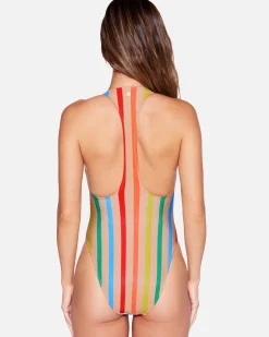Women Hurley One Piece*Sun And Sand Moderate Racerback One Piece