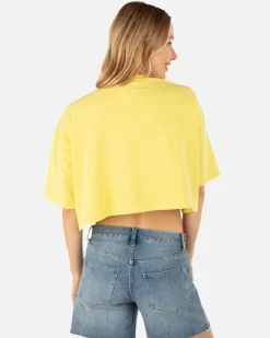 Women Hurley Tops & T-Shirts*Sunrise To Sunset Boyfriend Crop Tee