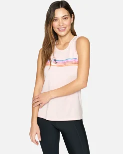 Women Hurley Tops & T-Shirts*SUNSET MUSCLE TEE