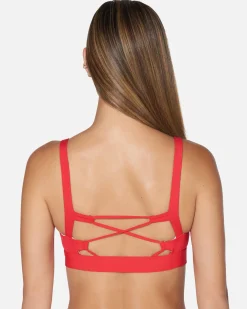 Women Hurley Bikini Tops|Bikinis*Team Moore Tab Scoop Top