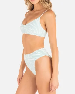 Women Hurley Bikini Bottoms|Bikinis*Wave Runner Moderate High Waist Bottom