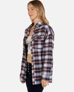 Women Hurley Tops & T-Shirts*Wilson Boyfriend Flannel