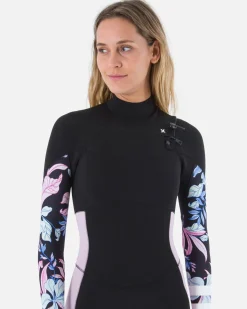 Women Hurley Fullsuits|Fullsuits*Womens Advantage Plus Printed 3/2MM Fullsuit