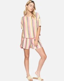 Women Hurley Tops & T-Shirts*Woven Boxy Top