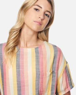 Women Hurley Tops & T-Shirts*Woven Boxy Top