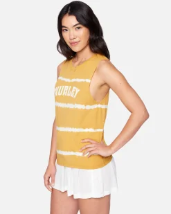 Women Hurley Tops & T-Shirts*Zapper Muscle Tank