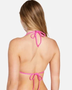 Women Hurley Bikini Tops|Bikinis*Zumba Stripe Itsy Bitsy Top
